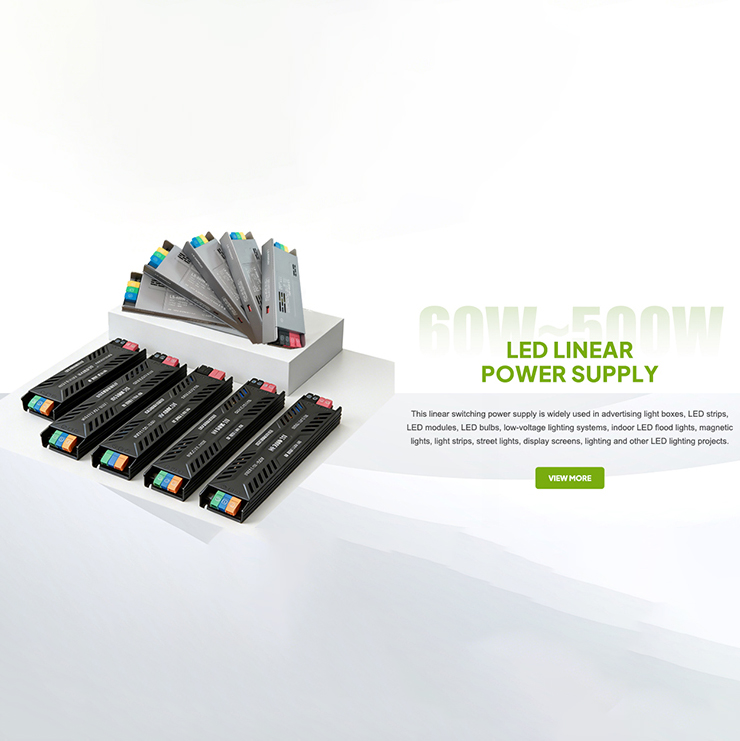 12V/24V LED Doğrusal güç kaynağı